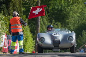 Jaguar C-Type Proteus (1956) am GP Mutschellen 2018