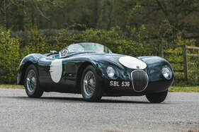 Jaguar C-Type Tool Room Copy (1959) - als Lot 722 an der Silverstone Auctions Classic Cars May Versteigerung 2021