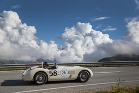 Jaguar C-Type (XKC 15) (1952) - am Bergrennen Bernina Gran Turismo 2021