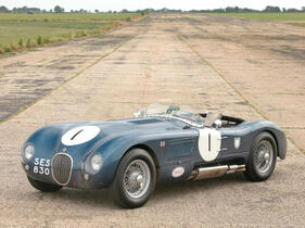 Jaguar C-Type by William Guthrie (1962/70) (1962) - Lot 202 an der Bonhams Goodwold Festival of Speed Versteigerung am 14. Juli 2023