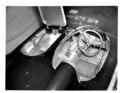 Bild: Jaguar D Type (1954) - Blick in das Cockpit