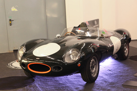 Jaguar D-Type (1954) - auf dem Jaguar-Stand - Auto d'Epoca Padova 2015