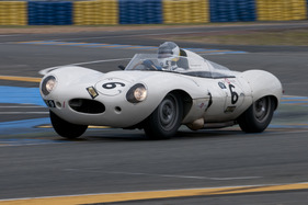 Jaguar D-Type (1955) - Gesamtplatz 2 im Plateau 2 (1949-1956) an der Le Mans Classic 2012
