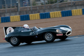 Jaguar D-Type (1955) - im Plateau 3 (1957-1961) an der Le Mans Classic 2012