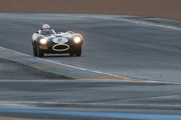 Jaguar D-Type (1955) - im Plateau 3 (1957-1961) an der Le Mans Classic 2012