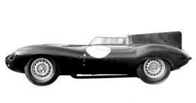 Jaguar D Type (1955) - im Profil Jaguar D Type (1955) - im Profil
