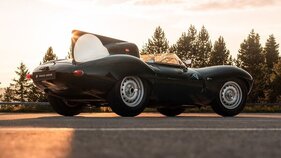 Jaguar D-Type (1956) – Dank Leichtbau reichten auch wesentlich weniger PS um vorne mitzufahren