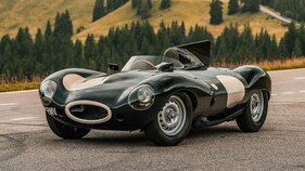 Jaguar D-Type (1956) – Mit Leichtmetallfelgen beschritt Jaguar 1954 quasi Neuland