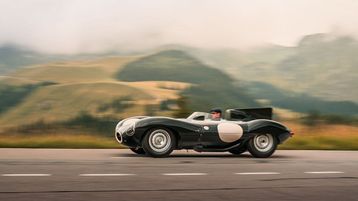 Jaguar D-Type (1956) – XKD551 wurde nie in einem zeitgenössischen Rennen eingesetzt