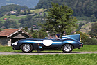 Jaguar D-Type (1956) - vermutlich ein Nachbau, aber Fahrfreude bereitet das Teil auf jeden Fall - BCM Mollis 2019