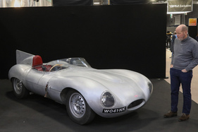 Jaguar D-Type (1958) – unlackiert und original? – Rétromobile Paris 2025
