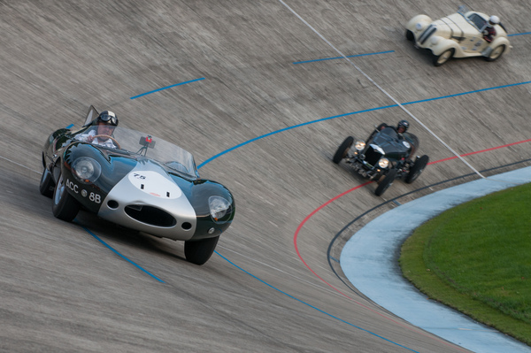 Jaguar D-Type (1964) von Jakob Richi am Indianapolis in Oerlikon 2014