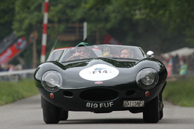 Jaguar D-Type Lynx (1965) - der Corso der Freunde alten Blechs aller Marken Brugg (FABAM) am GP Brugger Schachen 2015
