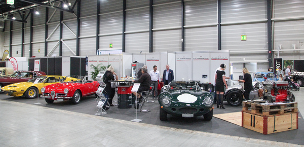 Jaguar D-Type Replica von RAM bei Oldierama - Swiss Classic World Luzern 2021