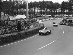 Jaguar D-Type XKD 403 (1954) - bei den 24 Stunden von Le Mans 1954