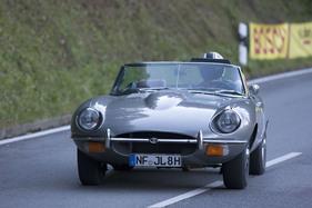 Jaguar E (1968) - am Rossfeldrennen 2014