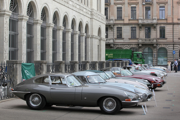Jaguar E-Type (1961) - 60 Jahre E-Type beim Zürich Classic Car Award 2021