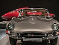 Jaguar E-Type (1961) - in der Ausstellung "PS:. Ich liebe Dich. Sportwagen-Design der 1950er - 1970er Jahre"