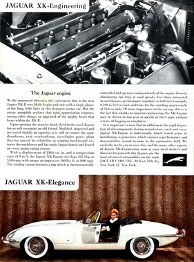 Jaguar E Type (1962) - Werbung in den USA im Jahr 1962 (engl.)