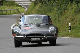 Jaguar E-Type (1962) - an der OCC Jungfrau Rallye 2018