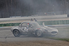 Jaguar E Type (1962) - im Rennen der NK HTGT (Touren- und GT-Wagen bis 1947-1965) am Bosch Hockenheim Historic 2012