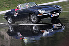 Jaguar E Type (1966) - an der Saalbach Classic 2013