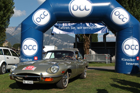 Jaguar E-Type (1969) - an der OCC Jungfrau-Rallye 2016