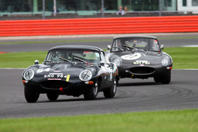 Jaguar E-Type (1973) - Jaguar Classic Challenge - Silverstone Classic 2017