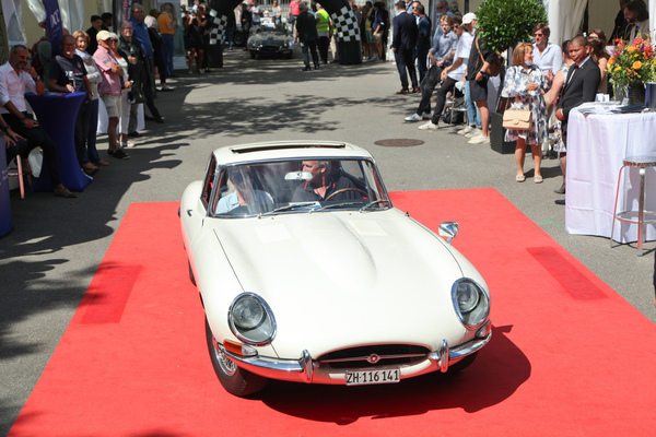 Jaguar E-Type 3.8 Litre (1964) - Drittplatzierter in der Kategorie "60 Jahre E-Type" beim Zürich Classic Car Award 2021