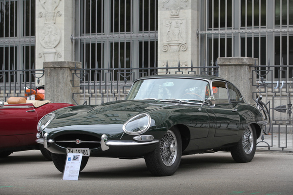 Jaguar E_Type 3.8 Litre (1964) - beim Zürich Classic Car Award 2021