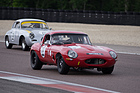 Jaguar E-Type 3.8L (1963) am Grand Prix de l'Age d'Or 2016 in der Kategorie "Sixties Endurance"