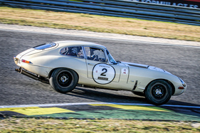 Jaguar E-Type 3.8L (1964) an der Jarama Classic 2016