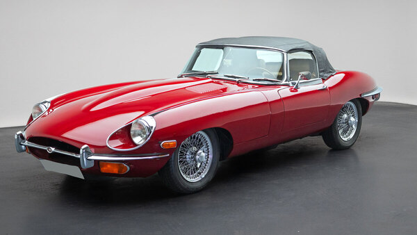 Jaguar E-Type 4.2 Convertible (1970) als Lot 23 am 13. September 2025 bei Emil Frey Classic Auctions