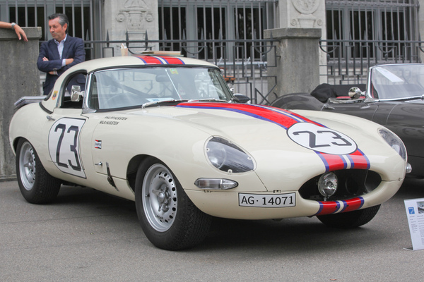 Jaguar E-Type 4.2 Litre Lightweight Replica (1963) - Nachbau des Kjell-Qvale-Autos beim Zürich Classic Car Award 2021