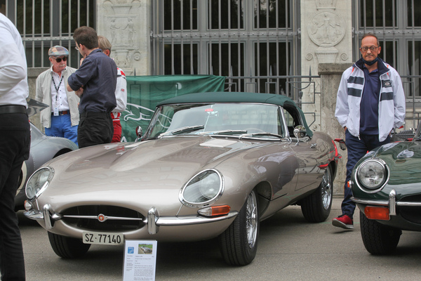 Jaguar E-Type 4.2 Litre Roadster (1966) - beim Zürich Classic Car Award 2021