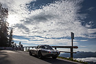 Bild: Jaguar E-Type Competition (1961) - mit Startnummer 112 an der Ennstal-Classic 2017