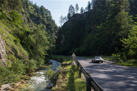Jaguar E-Type Competitione (1961) - an der Ennstal-Classic 2019