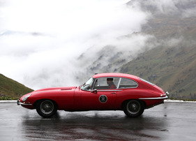 Jaguar E Type Coupé (1965) - am Klausenrennen Prolog 2012