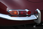 Jaguar E Type Coupé (1965) - hübsche Hecklampen, auch diese Details wurden in der Serie 2 und 3 klobigeren Varianten geopfert