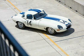 Jaguar E-Type Lightweight Competition (1963) - als Lot 060 angeboten an der Bonhams Quail Versteigerung am 19. August 2022