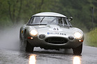 Jaguar E Type "Low Drag" (1963) - am Start in der Sportwagenklasse  - Gaisbergrennen 2013 - Berglauf auf den Gaisberg am Freitag