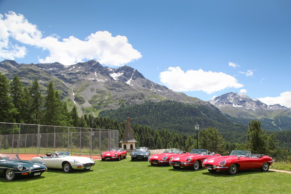 Bild Jaguar E-Type Modelle der Serien 1 bis 3 - 27. BCCM St. Moritz 2021