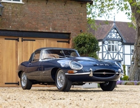 Jaguar E-Type 'OBL' - Chassis #38 (1961) - als Lot 952 an der Iconic Auctioneers Race Retro Versteigerung am 24. Februar 2024