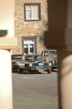 Jaguar E-Type S III FHC (1972) - am British Classic Car Meeting St. Moritz 2015