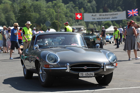 Jaguar E-Type S1 Coupé (1963) - von Enzo Ferrari als schönstes Auto der Welt gelobt - BCM Mollis 2019