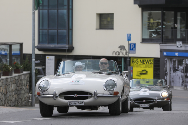 Jaguar E-Type S1 OTS (1967) - 29. British Classic Car Meeting St. Moritz 2023