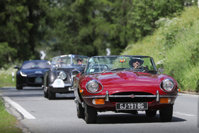 Jaguar E-Type S2 OTS (1970) - am 31. British Classic Car Meeting St. Moritz 2025
