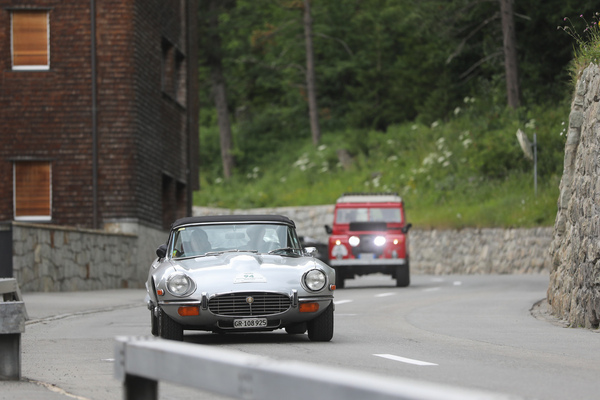 Jaguar E-Type S3 (1974) - 29. British Classic Car Meeting St. Moritz 2023