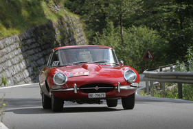 Jaguar E-Type Serie 1 (1962) - an der OCC Jungfrau Rallye 2018 (1962)