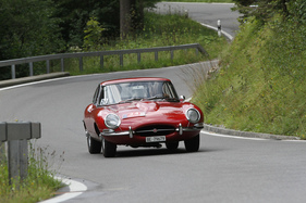 Jaguar E-Type Serie 1 (1962) - an der OCC Jungfrau Rallye 2018 (1962)